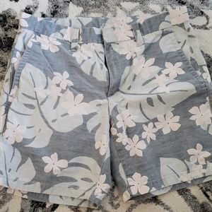 Flower print shorts